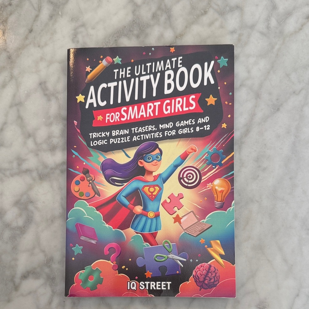 Ultimate Activity Book for Smart Girls - Multicolor